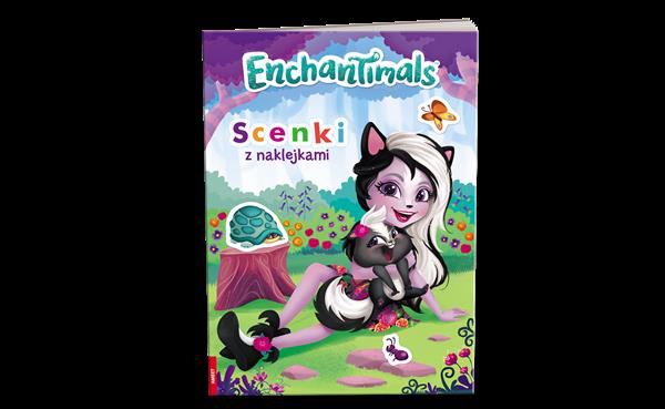 ENCHANTIMALS. SCENKI Z NAKLEJKAMI