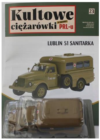 LUBLIN Sanitarka KCP nr 23 skala 1/43