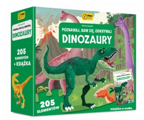 Wilga Play, Puzzle, Dinozaury. Poznawaj, Baw się..
