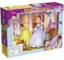 PROMO PUZZLE DWUSTRONNE MAXI 60EL SOFIA