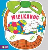 KOLOROWANKI WIELKANOC. KOSZYCZEK