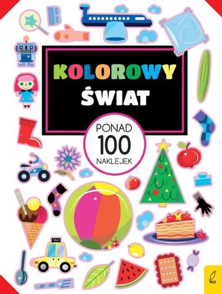 PONAD 100 NAKLEJEK KOLOROWY ŚWIAT