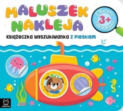 MALUSZEK NAKLEJA KSIĄŻECZKA WYSZUKIWANKA Z PIESKIE