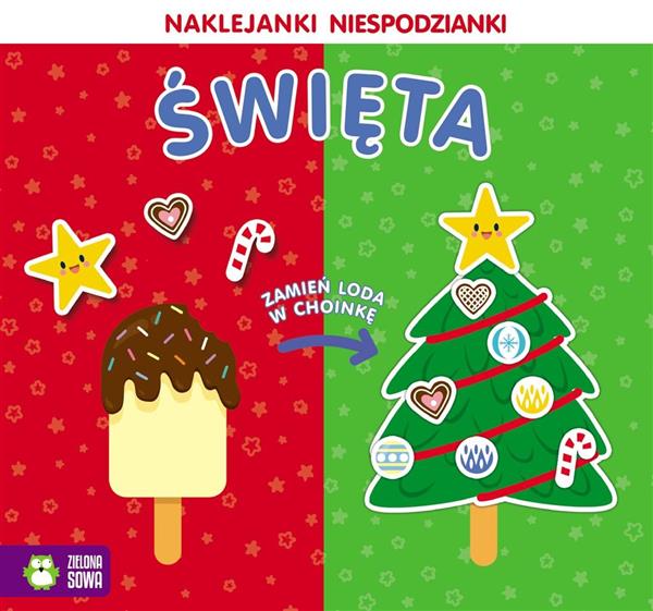 NAKLEJANJKI NIESPODZIANKI ŚWIĘTA