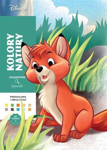 ART THERAPY. KOLOROWANKA ANTYSTRESOWA. DISNEY. KOL