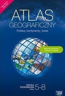 POLSKA, KONTYNENTY, ŚWIAT. ATLAS GEOGRAFICZNY DLA