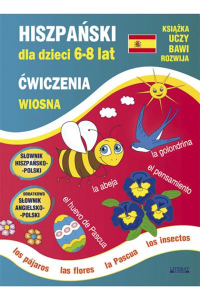 HISZPAŃSKI DLA DZIECI 6-8 LAT. ĆWICZENIA. WIOSNA