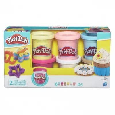Play-Doh, ciastolina Konfetti, 6-pack