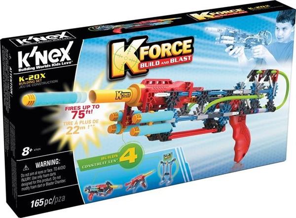 K NEX K-FORCE BUILD & BLAST