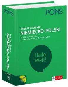 WIELKI SŁOWNIKI NIEMIECKO-POLSKI. 150 000 HASEŁ I