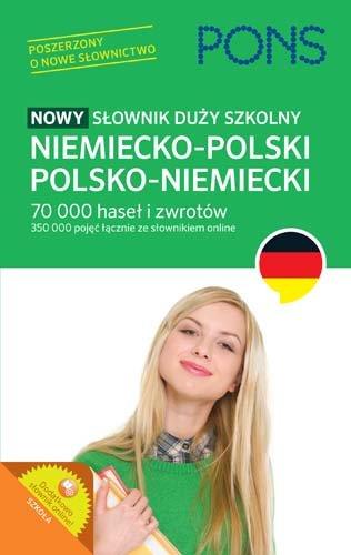 Nowy słownik duży szkolny niemiecko-polski, polsko