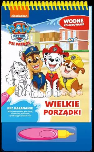 Psi Patrol. Wodne kolorowanie 14. Wielkie porządki