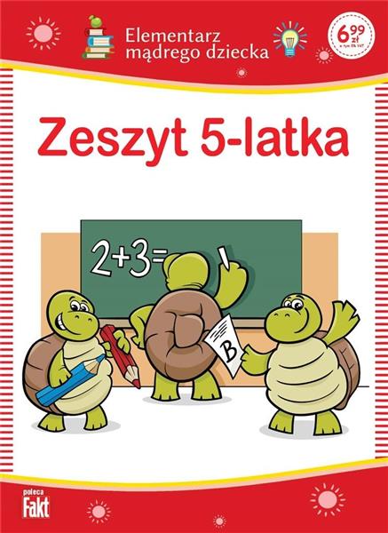 ZESZYT 5-LATKA. ELEMENTARZ MĄDREGO DZIECKA