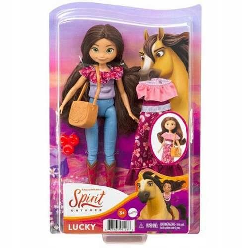 SPIRIT MUSTANG LALKA MODA LUCKY AKCESORIA - MATTEL