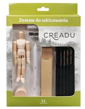 Creadu, Zestaw do szkicowania, 11 elementów