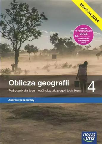 Oblicza geografii 4. Liceum i technikum. Podręczni