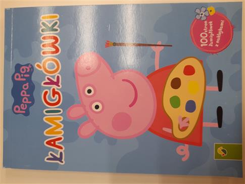 Peppa pig łamigłówki
