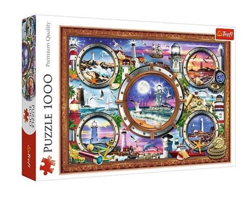 TREFL, PUZZLE, LATARNIE MORSKIE, 1000 EL.