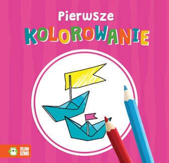 PIERWSZE KOLOROWANIE. RÓŻOWA