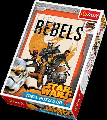 TREFL PUZZLE 60 STAR WARS WOJOWNICY REBELII