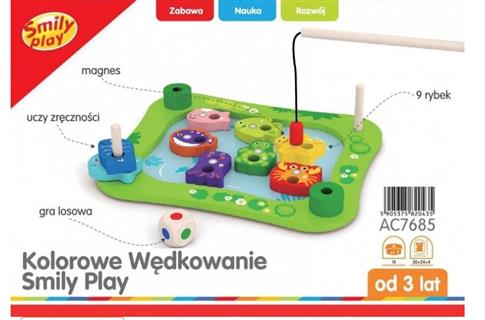 Kolorowe Wędkowanie, gra zręcznościowa, Smily Play