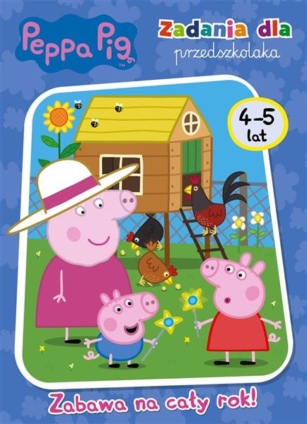 PEPPA PIG.  ZADANIA DLA PRZEDSZKOLAKA 4-5 LAT.  NA