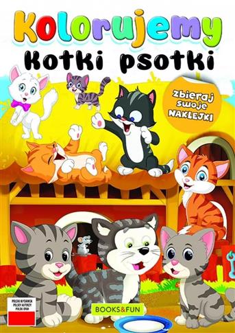 Kotki psotki. Kolorujemy