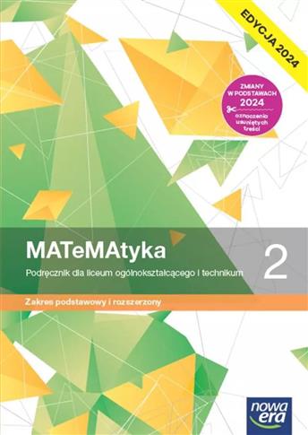 MATeMAtyka 2. Liceum i technikum. Podręcznik. Zakr