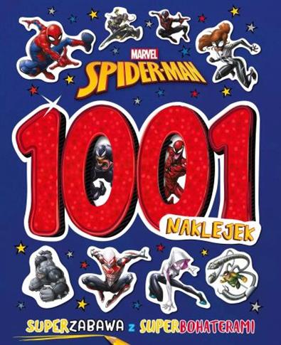 1001 NAKLEJEK. MARVEL SPIDER-MAN