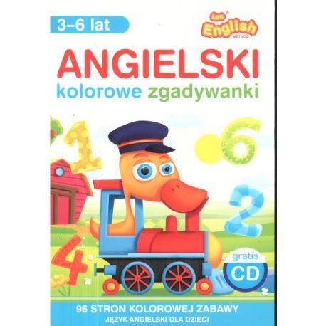 LEO ENGLISH ANGIELSKI KOLOROWE ZGADYWANKI 3-6 LAT