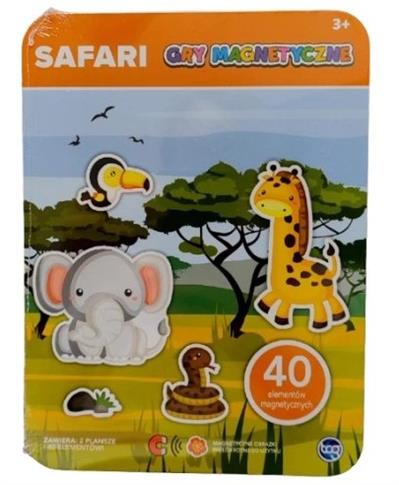 GRA PLANSZOWA JOINCO GRY MAGNETYCZNE SAFARI