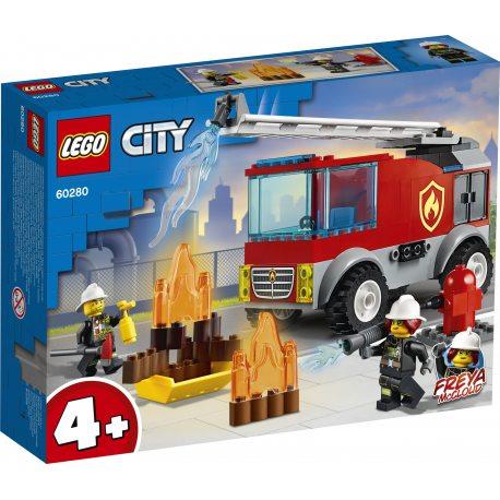 LEGO CITY FIRE. 60280 WÓZ STRAŻACKI Z DRABINĄ