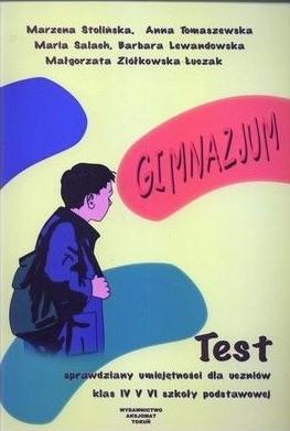 TEST. SPRAWDZIANY UMIEJETNOŚCI DLA UCZNIÓW KLAS IV