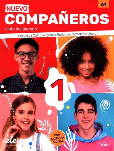 Companeros 1 podręcznik + licencia digital  3 edic