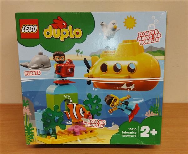 LEGO DUPLO PRZYGODA W ŁODZI PODWODNEJ 10910