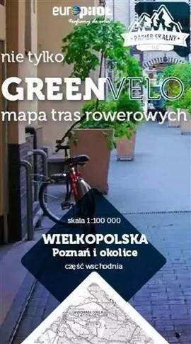 Wielkopolska. Poznań i okolice, mapa tras rowerowy