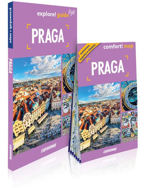 PRAGA LIGHT: PRZEWODNIK + MAPA