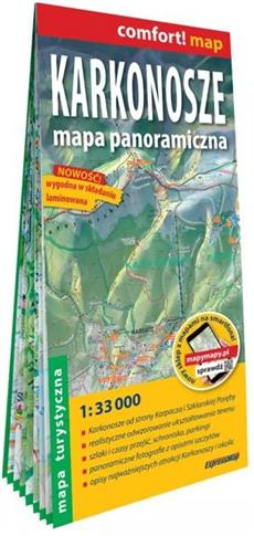 comfort!map Karkonosze - mapa panoramiczna lam