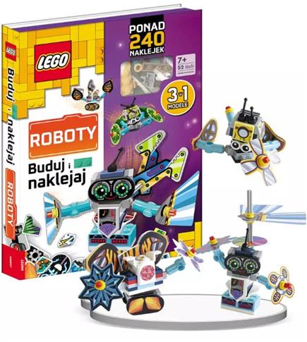 Lego Books. Buduj i naklejaj. Roboty