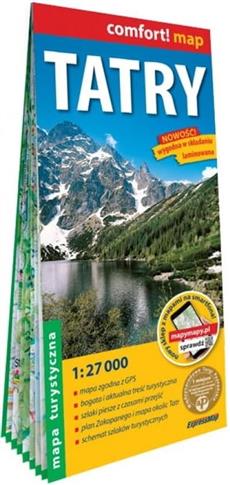 Tatry. Mapa laminowana 1:27 000