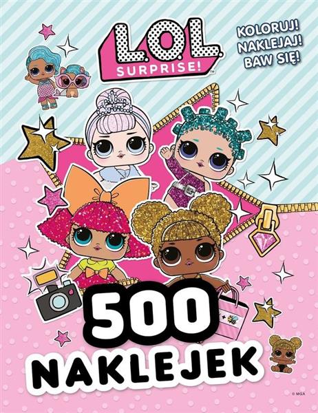 L.O.L. SURPRISE! 500 NAKLEJEK