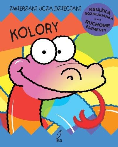 KOLORY. KSIĄŻKA ROZKŁADANA. RUCHOME ELEM