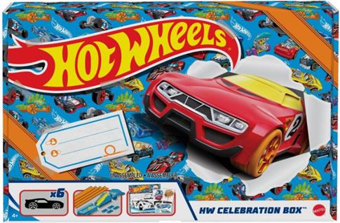 Hot Wheels. zestaw prezentowy, samochodziki + tory