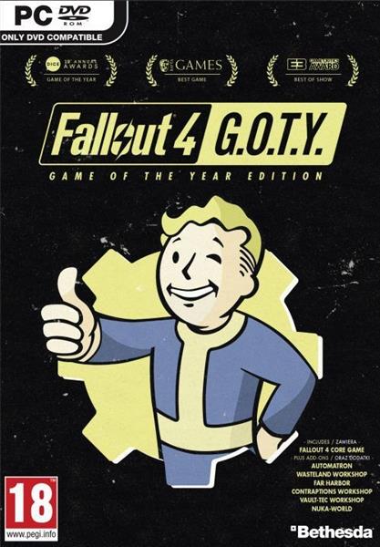 FALLOUT 4 GAME OF THE YEAR GOTY PC