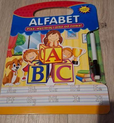 ALFABET. PISZ, WYCIERAJ I PISZ OD NOWA!