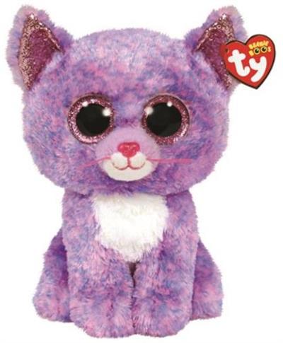 Beanie Boos Cassidy. Lawendowy kot 24 cm Ty