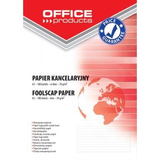 Papier kancelaryjny w linie A3, 100 ark.