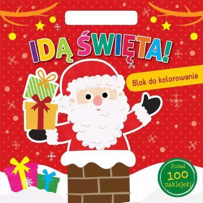 IDĄ ŚWIĘTA. BLOK DO KOLOROWANIA