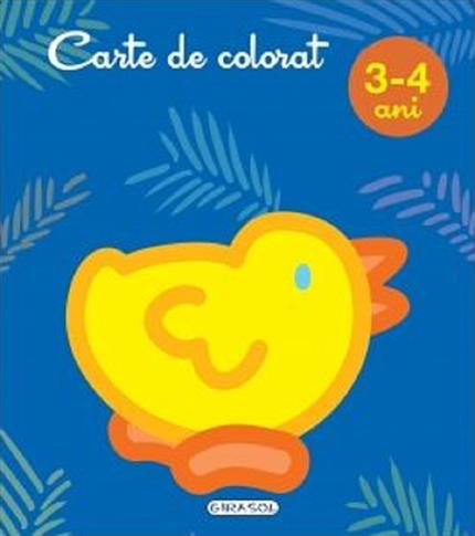 Carte de colorat 3-4 ani