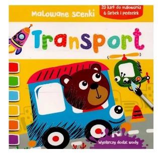 TRANSPORT. MALOWANE SCENKI